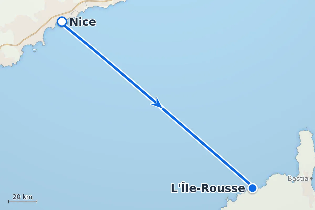 Nice - L'Île-Rousse
