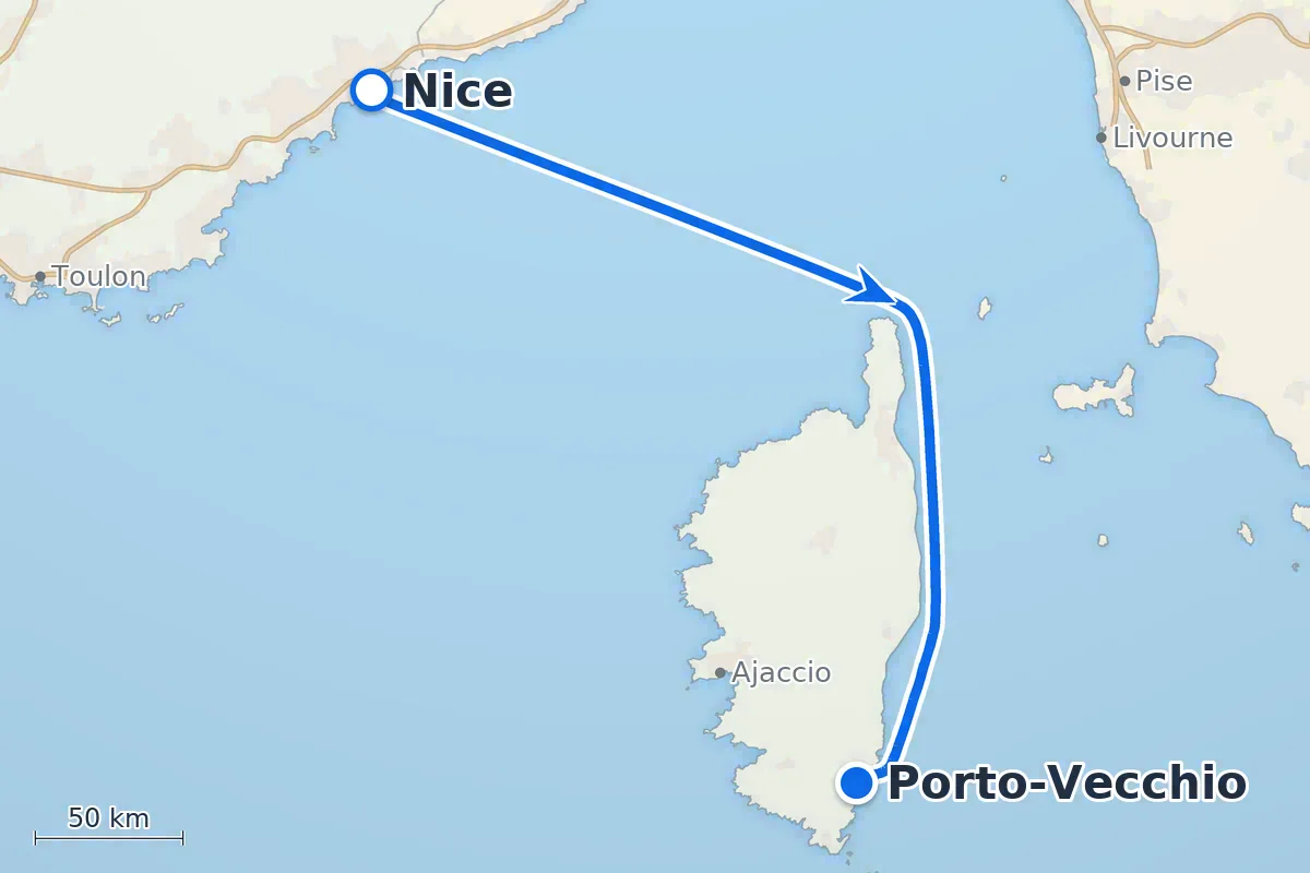 Nice - Porto-Vecchio