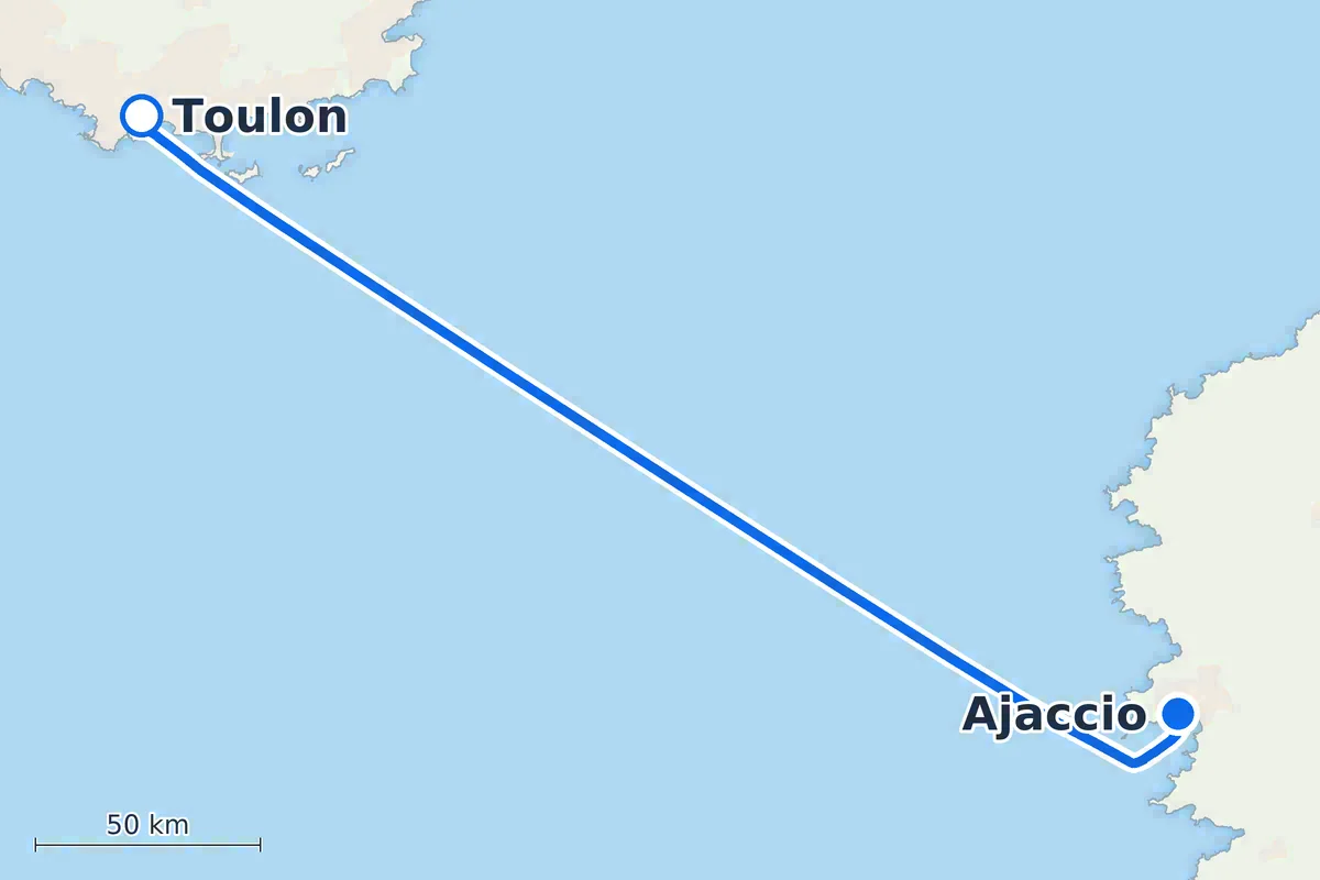 Toulon - Ajaccio