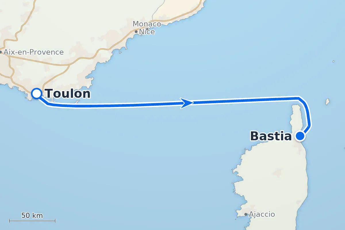 Toulon - Bastia