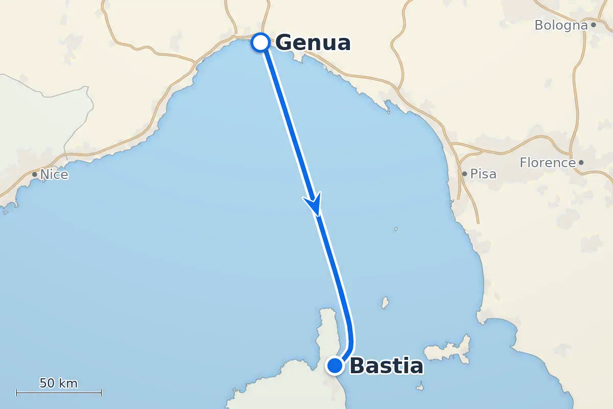 Genua - Bastia
